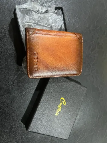 Carteira em couro