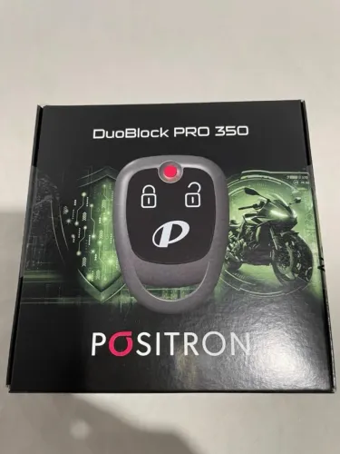 ALARME MOTO POSITRON DUOBLOCK PRÓ G8 UNIVERSAL COM PRESENÇA