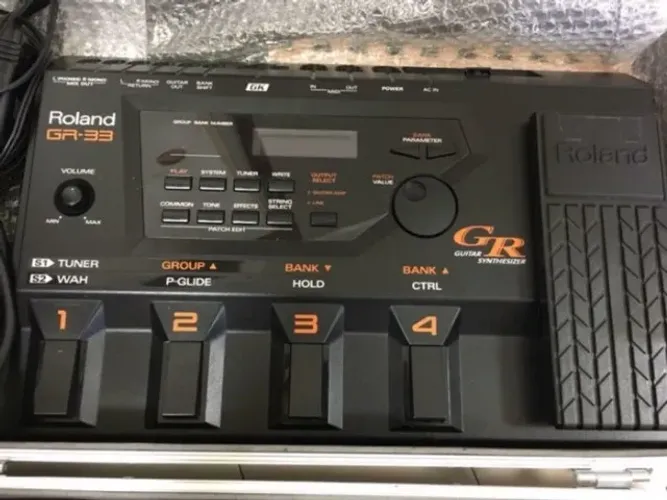 Pedaleira GR 33 Roland - Simulador Sons