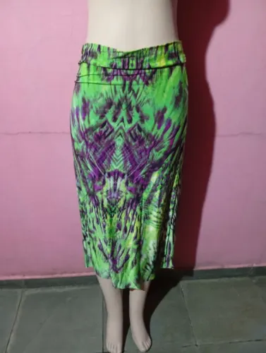 Saia estampada
