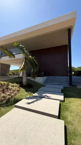 ALPHAVILLE GUARAJUBA I CASA 5 SUÍTES I ALTO LUXO I ALTO PADRÃO I PORTEIRA FECHADA