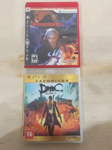 Pacote duplo Devil May Cry 4 e DMC De play 3