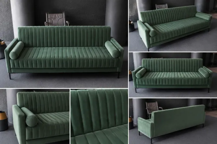 Sofá Cama Verde TokStok 