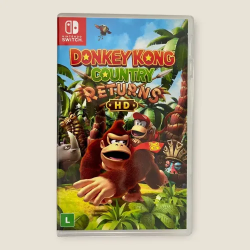 Donkey Kong Country Returns HD Switch (Lacrado)