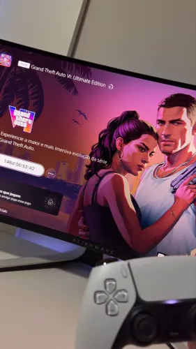 Monitor alienware oled curvo 34 polegadas 