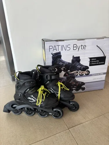 Patins Oxer Byte, 37, praticamente novo 