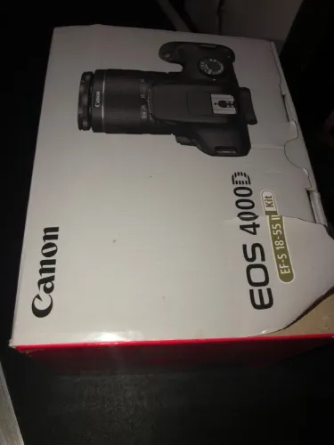 CAMERA CÂNON 4000D nova na caixa sem uso algum