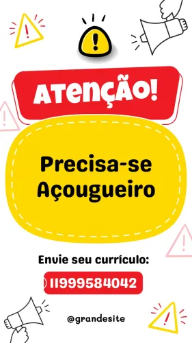Contrata Açougueiro