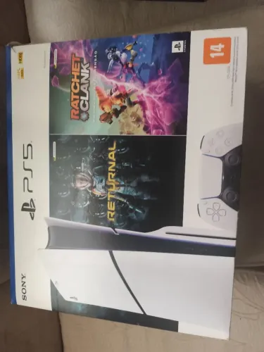 Console PS5 slim 1tb leitor de mídia