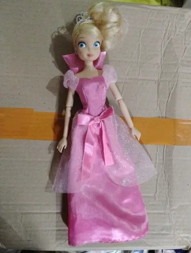 Boneca Charlotte Disney filme a princesa e o sapo