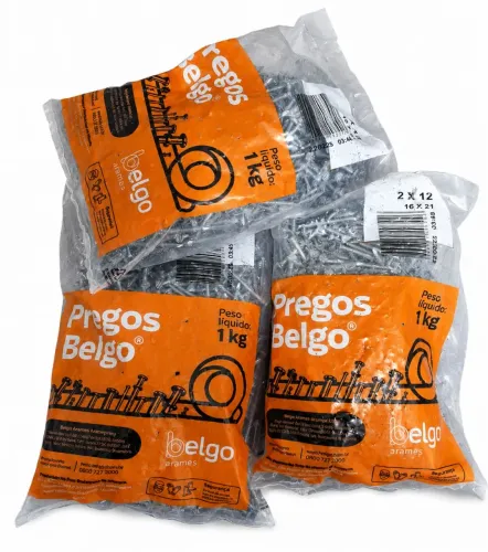 Prego 2x12 de 16 x 21 Marca Belgo