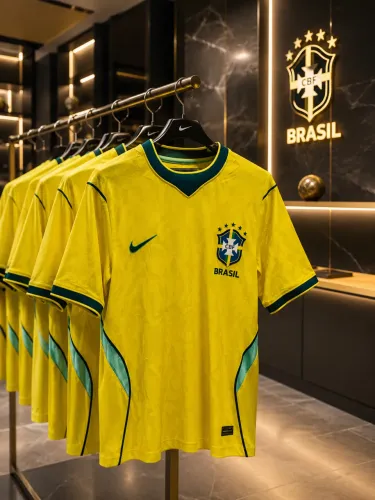 Camisa do Brasil 2026 modelo jogador