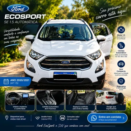 Ford Ecosport SE 1.5 12V Flex 5P Aut. 2021