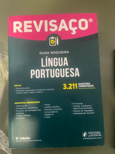 Livro revisaço língua portuguesa-Excelente estado 