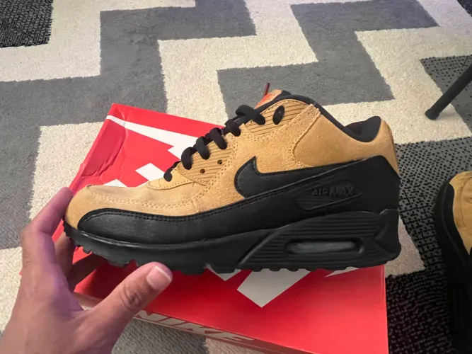 Nike Air Max 90 Essencial Wheat Black 2019 [NUNCA USADO]