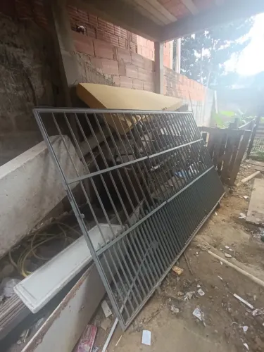 Portão de correr para garagem