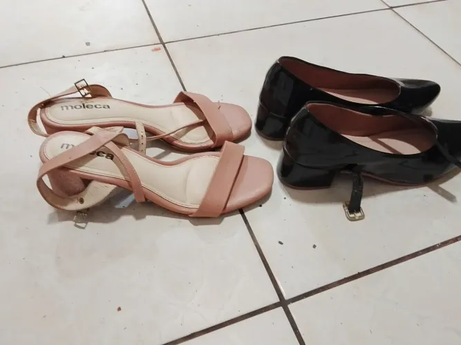 Vendo essa sapatilha e sandália 