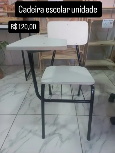 Cadeiras escola