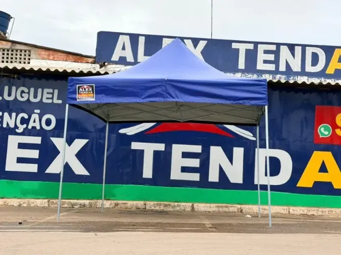 Aluguel de Tenda Sanfonada 3x3 - Reforçada e Impermeável