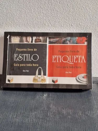 Box Pequeno Livro Guia Para Toda Hora: Estilo, Etiqueta - 2v.