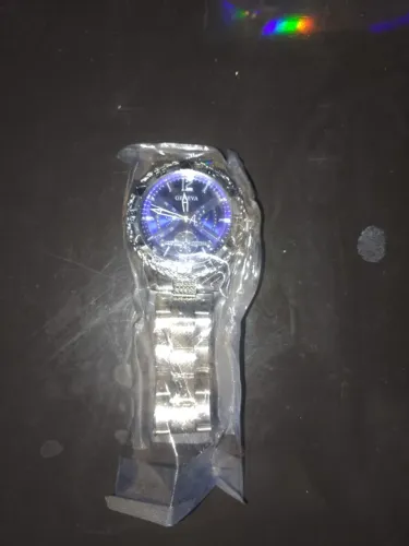 Relógio Masculino Azul Geneva