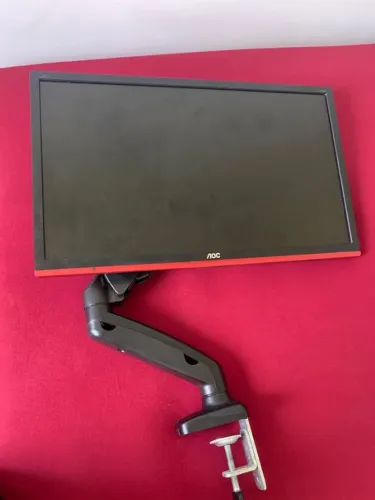 Monitor AOC 144Hz + Braço Articulado