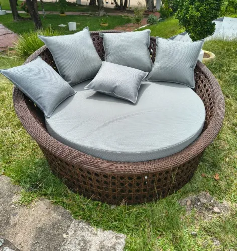 Chaise Sofá Redondo Novos