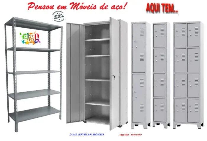 Armários em aço