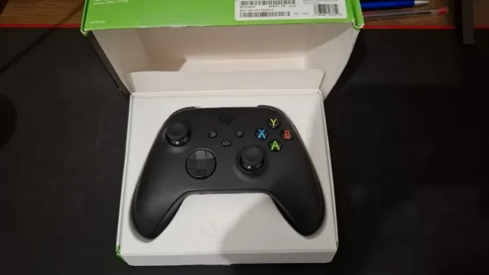 Controle de XBOX CARBON BLACK ORIGINAL