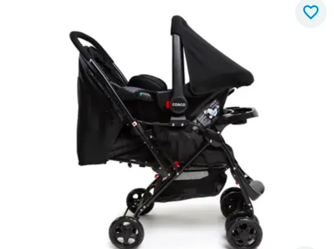 Carrinho de Bebê Travel System Reverse - Cosco Kids