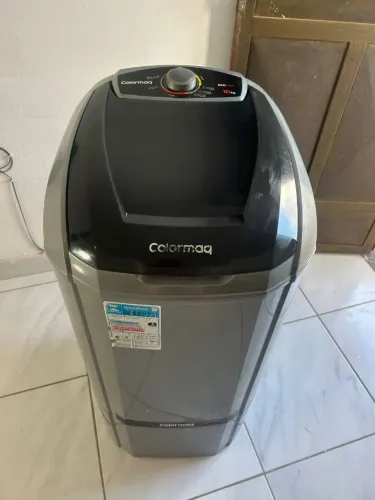 Tanquinho de lavar roupas colormaq cinza 10kg 