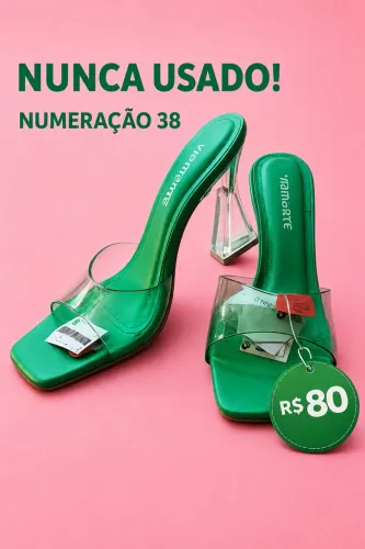 Tamanco novo