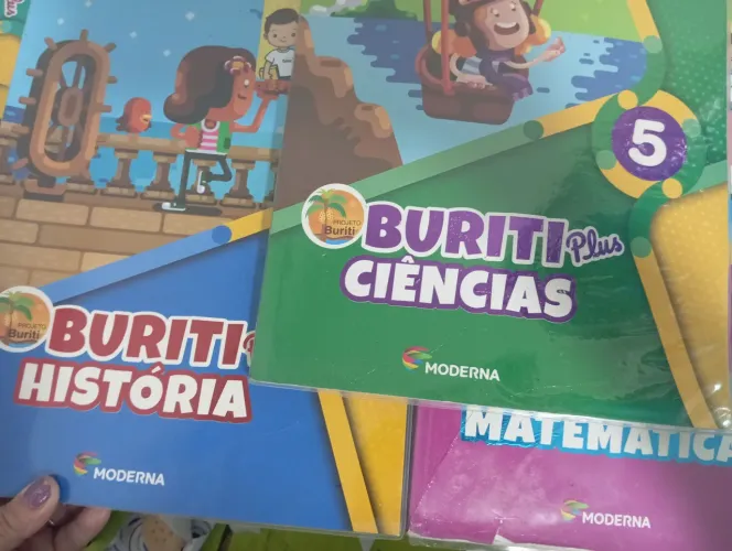 Coleção 5°ano Editora Moderna - Buriti Plus