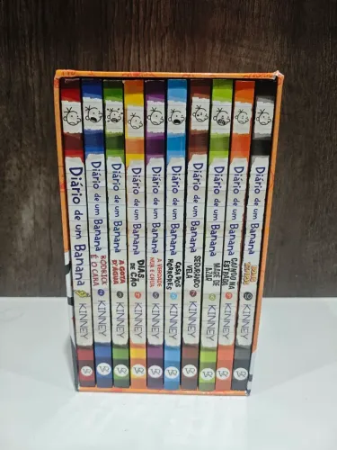 Box diário de um Banana (10 livros)