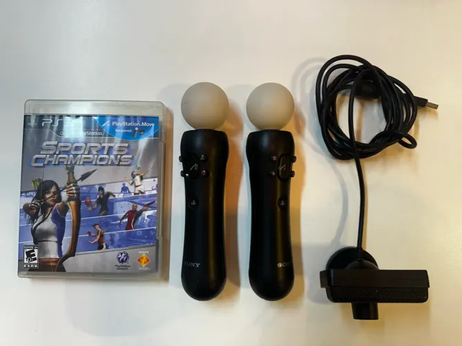Kit ps move + Câmera + Jogo - Ps3
