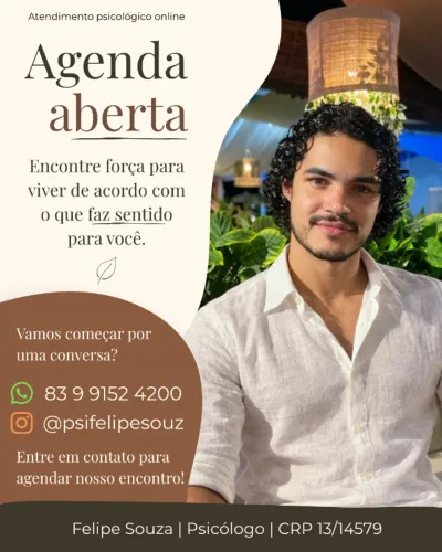 Atendimento Psicólogo clínico online