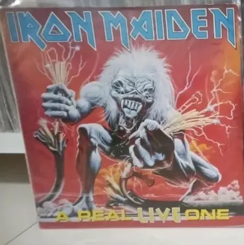 Lp Iron Maiden A Real Live One vinil nacional