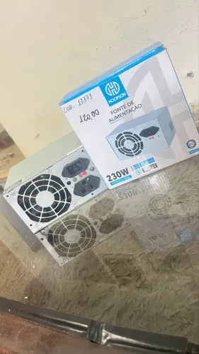 Fonte Hoopson 230W Potência Real - Nova na Caixa