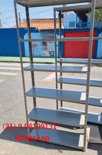 Estantes de aço 6 Bandejas Novas Frete gratis