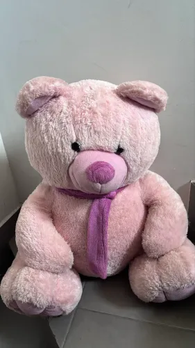 VENDO URSO GRANDE ROSA