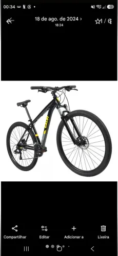 Bicicleta caloi explorer pro