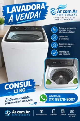 LAVADO CONSUL REVISADA COM GARANTIA