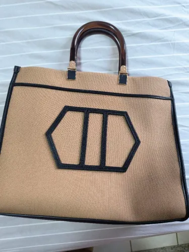 Bolsa Arezzo tote bege