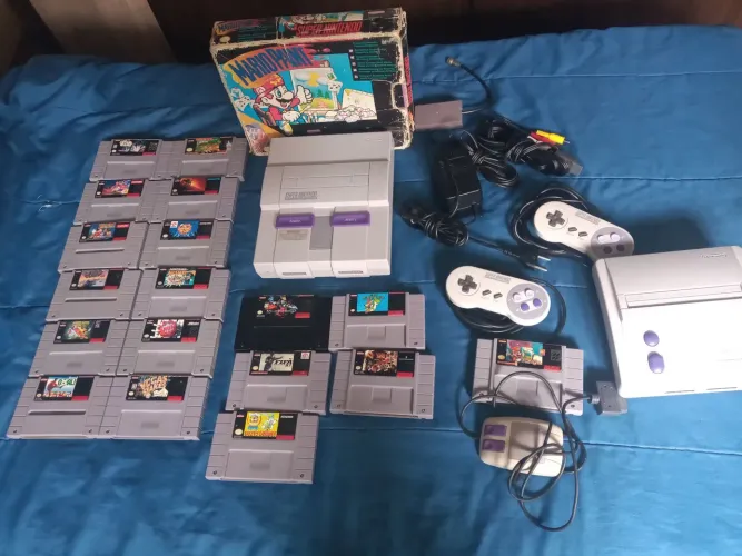 Super Nintendo completamente Original