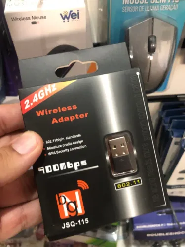 Mini Adaptador Wireless Usb Wifi