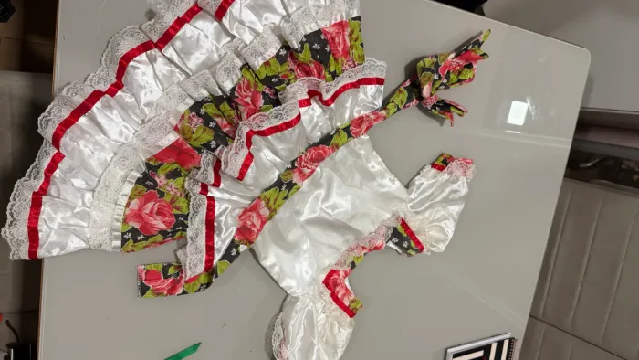 roupa são joão 4-5 anos 