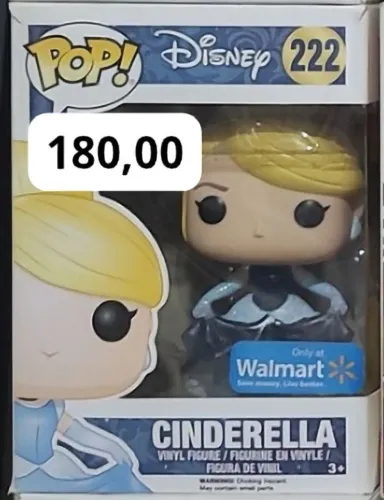 Funko pop Cinderella 222 Walmart