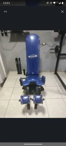 Cadeira adutora e abdutora profissional nova