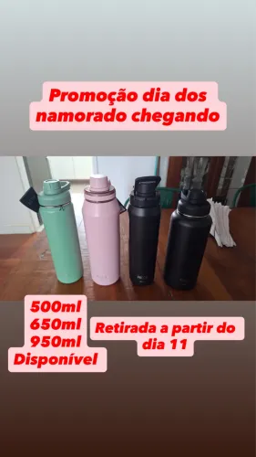 PROMOÇÃO PACCO DIA DOS NAMORADOS 500ml-230 650ml-260 950ml-300