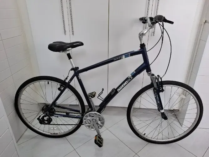 Bicicleta Híbrida Diamondback Edgewood - Tam. 21 XL (pessoas altas) + Manual + Acessórios
